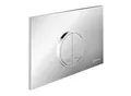 Schell WC-Betätigungsplatte CIRCUM Zweimengenspülung, mattchrom, 031196499 031196499