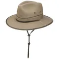 Stetson Tarnell Traveller Baumwollhut Herren UV-Schutz 40+ Luftösen Sonnenhut Frühjahr Sommer beige XXL (62-63 cm)