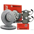 Zimmermann Bremsenset vorne Sport Bremsscheiben + Bremsbeläge Skoda Superb