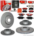 Zimmermann+TRW Staubarm Bremsen KIT SET 312 mm+286mm AUDI