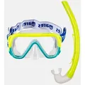 MARES Schnorchel-Set Combo KEEWEE Jr. - Ki., yellow aqua clear/sfylacl