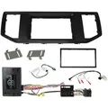 connects2 CTKVW30 2DIN Einbausatz mit Info-Adapter für VW Crafter, Grand California, MAN TGE 2016+