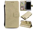 CoverKingz Handyhülle Hülle für Apple iPhone SE 2020/2022 Handyhülle Flip Case Klapphülle 12,2 cm (4,8 Zoll), Klapphülle Schutzhülle mit Kartenfach Schutztasche Motiv Mandala