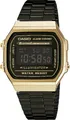 Casio Quarz Armbanduhr A168WEGB-1BEF (L x B x H) 38.6 x 36.3 x 9.6mm Gold Gehäusematerial=Harz Material (Armband)=Edelstahl