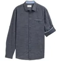 TOM TAILOR Langarmhemd blau XL