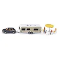 Siku 2542 - PKW mit Wohnwagen, Maßstab 1:50 Spielzeugauto Modellauto Neu