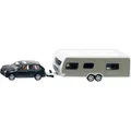 SIKU PKW mit Wohnwagen Spielzeugauto