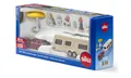 Siku 2542 PKW mit Wohnwagen "SUPER SERIE 1:55" NEU OVP--