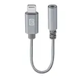 Cellularline Audio Adapter Kabel Lightning zu 3,5mm Klinkenanschluss Weiß Computer-Kabel
