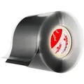 Poppstar Dichtband Selbstverschweißendes Silikonband (zum Reparieren, Isolieren und Abdichten, 1-St., (Strom, Wasser, Luft) zum Umwickeln von Rohren, Kabeln, Schläuchen uvm. schwarz 3.8 cm x 300 cm