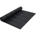 vidaXL Unkrautfolie Schwarz 1x50 m PP 313061