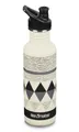 Klean Kanteen Trinkflasche Klean Kanteen Classic 800ml mit Sportcap Rautenmuster Pepper Ridge