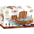 COBI Imperium Romanum 20071 - Roman Warship, Römisches Kriegsschiff, Bausatz, 1810 Klemmbausteine/3 Figuren