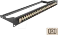 DELOCK 43382 - LWL Patchpanel, 19", 24-Port, SC Simplex, 1HE, beige