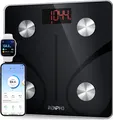 RENPHO Körperfettwaage 220kg Personenwaage Digital Smart Bluetooth Körperwaage