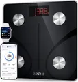 RENPHO Körperfettwaage 220kg, Personenwaage Digital, Smart Bluetooth Körperwaage