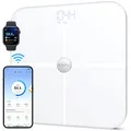 RENPHO WLAN Smart Waage mit Körperfettwaage, Bluetooth Personenwaage, ES-BR001
