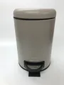 Wenko 22149100 Kosmetik Treteimer Leman, Fassungsvermögen 3 L, Stahl-defekt