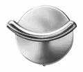 Fackelmann Doppelhaken FUSION, vernickelter Handtuchhalter, Kleiderhaken, Silber