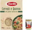 3x Barilla Cereali e Quinoa, senza glutine, gluten free, Mix Müsli und Quinoa, Gluten -frei, 320g + Italian Gourmet polpa 400g