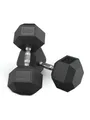 ATLETICA Hexagon Hantel Set | 40 kg - 50 kg | PVC Bezug  40 kg bis 50 kg Hex Paare  Professioneller Bezug