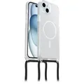 OtterBox React Necklace Hülle mit MagSafe für iPhone 15 Plus / 14 Plus, Hülle mit Verstellbarer und Abnehmbarer Handykette, Getestet nach Militärstandard, Stardust, Keine Einzelhandelsverpackung