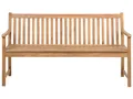 Gartenbank Akazienholz hellbraun 160 cm Vivara