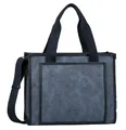 Denim TOM TAILOR bags LETICIA Damen Shopper M, denim blue, 34x12x26.5