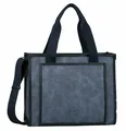 TOM TAILOR Leticia M Shopper Schultertasche Tasche Denim Blue Blau Neu