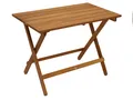 Gartentisch Klapptisch Beistelltisch Campingtisch Holztisch DANA 90x52cm Holz