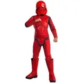 Rubie ́s Kostüm Star Wars 9 Sith Trooper - Faschingskostüm Kinder, Hochwertiges Kinderkostüm der Elite-Stormtrooper aus 'Der Aufstieg Sk rot 140-146