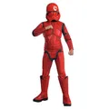Rubie's 701277_L Offizielles Disney Star Wars Ep 9, Red Stormtrooper, Deluxe-Kostüm, Kindergröße L, Alter 8–10 Jahre