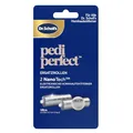 Dr. Scholl’s NanoTech-Ersatzrollenköpfe für Pedi Perfect Pro Elektronische Fußfeile – Gemischte Packung, 2x Ultra Grob für Harte Haut, und Polieren, für Anwendung auf nassen & trockenen Füßen