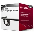 Für Kia Cee'd Sporty Wagon (Kombi) Typ CD (G.D.W.) Anhängerkupplung starr neu