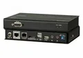 ATEN USB DisplayPort HDBaseT 2.0 KVM Extender (4K bei 100 m) - Sender und Empfänger - Kabelgebunden - 150 m - Cat5e - Cat6 - Cat6a - 4096 x 2160 Pixel - Schwarz (CE920-AT-G)