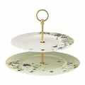 Rosenthal Etagere Brillance Grand Air 2-tlg. mit Fahnentellern, Bone China, 33cm