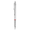 rotring Kugelschreiber rapid Pro chrom, Schreibfarbe: blau, 1 St.