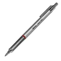 rotring Rapid Pro Kugelschreiber Chrom mit Mine M-Blau