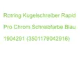 Rotring Kugelschreiber Rapid Pro Chrom, Schreibfarbe: Blau, 1 St. 1904291 (35011