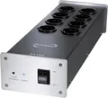 Dynavox Dynavox HiFi-Steckdosenleiste X4100S silber Mehrfachsteckdose 8-fach (Phasen-LED zur Anzeige falscher Phasenlage in Zuleitung), 8 Steckplätze: 4 x gefiltert, 4 x ungefiltert