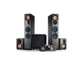 Teufel ULTIMA 40 Surround Power Edition "5.1-Set" Wireless Lautsprecher (Kabelgebunden, 120 W, Power Edition mit riesigem S 6000 Frontfire-Prinzip Subwoofer)