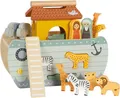 Steckspiel Arche Noah ca. 27 x 14 x 21 cm Holz