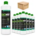 BiOHY Parkettreiniger 9er Pack (9 x 1 Liter Flasche) Parkettreiniger (9-St)
