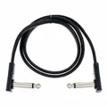 Flat Patch Cable Black 60cm
