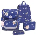 Belmil Premium Schulranzen Set Compact Plus für Mädchen (Daisy) 2026