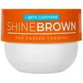 BYROKKO Shine Brown Beta Carotene Bräunungsbeschleuniger Sonnencreme (210 ml), Carroten Bräunungsgel wirksam in Sonnenbänken & im Freien