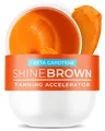 BYROKKO Shine Brown Beta Carotene Bräunungsbeschleuniger Sonnencreme (210 ml), Carroten Bräunungsgel wirksam in Sonnenbänken & im Freien, Natürliche Bräunungsverstärker Sonnenbankcreme
