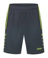 JAKO Kinder Sporthose Allround, Anthrazit/Lemon, 164