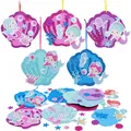 8 Meerjungfrau Muschel Bastelset Kinder Kreative Kunsthandwerk DIY Bastelhand...