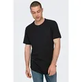 ONLY & SONS T-Shirt ONSBENNE LONGY SS TEE NF 7822 NOOS schwarz XL (54/56)